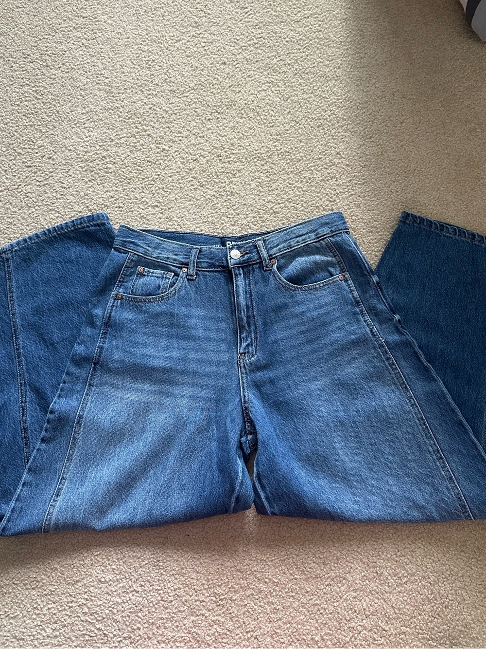 Rewash Low Pro Barrel Jeans Size 5 / 27 Medium Wash 👖